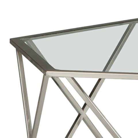 Madanere - Chrome Finish - Occasional Table Set (Set of 3) Unique Piece Furniture