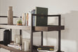 Starmore - Brown - 3 Pc. - L Shaped Desk, Bookcase Unique Piece Furniture