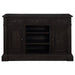 Phelps - 2-Door Rectangular Server - Antique Noir Unique Piece Furniture
