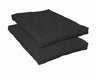 7" Deluxe Futon Pad - Black Unique Piece Furniture