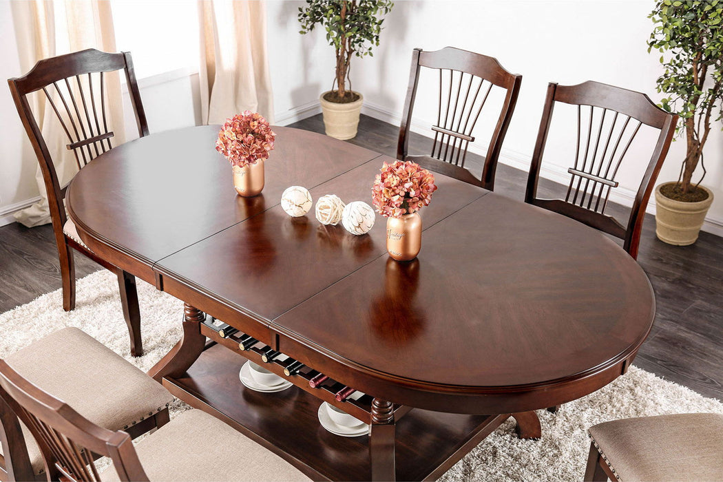 Jordyn - Dining Table - Brown Cherry Unique Piece Furniture