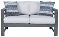 Amora - Charcoal Gray - 6 Pc. - Lounge Set Unique Piece Furniture
