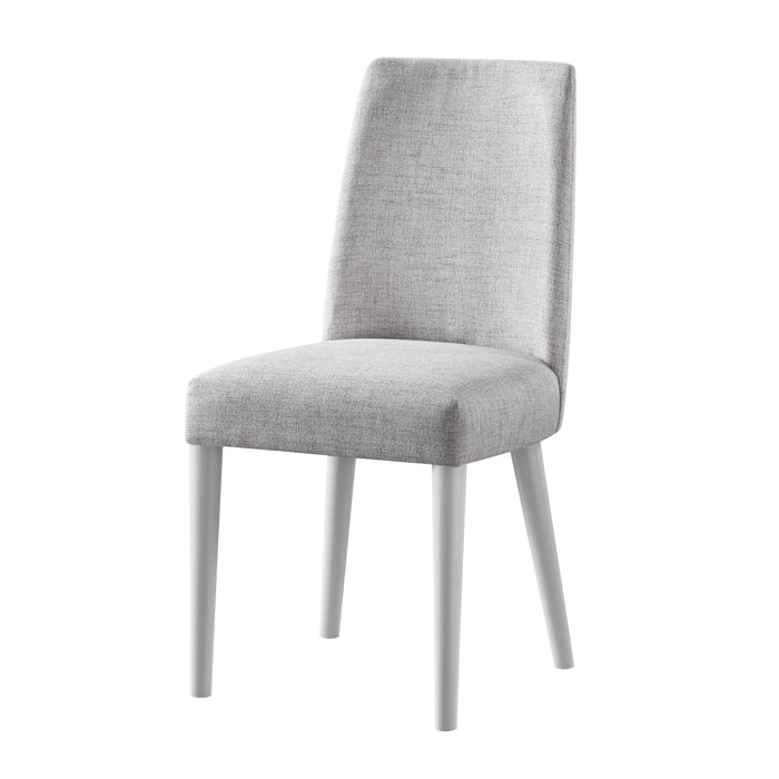 Taylor Chair With Gray Legs And Gray Fabric