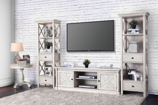 Aldora - Pier Cabinet With 2 Doors - Antique White Unique Piece Furniture