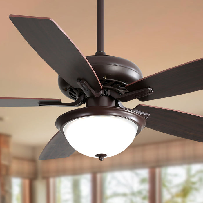 Indoor Crystal Ceiling Fan With 3 Speed Wind 5 Plywood Blades Remote Control Ac Motor With Light
