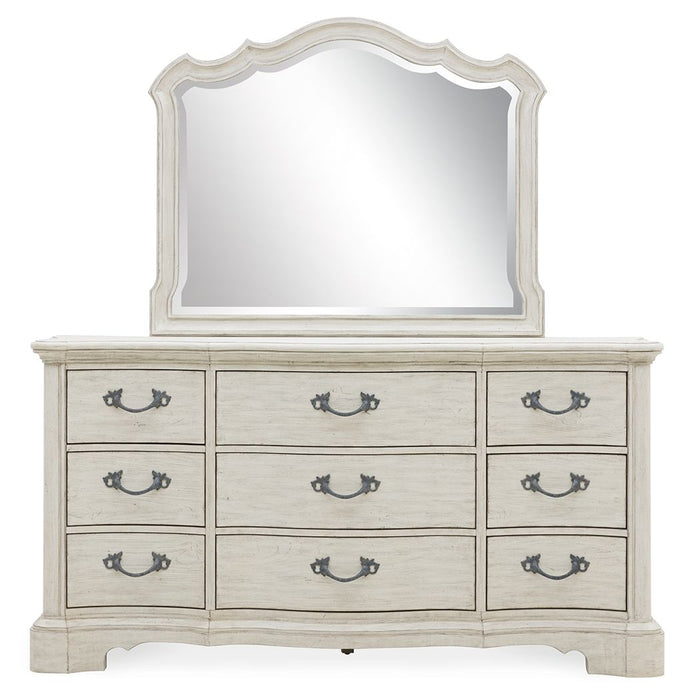Arlendyne - Dresser And Mirror - Antique White