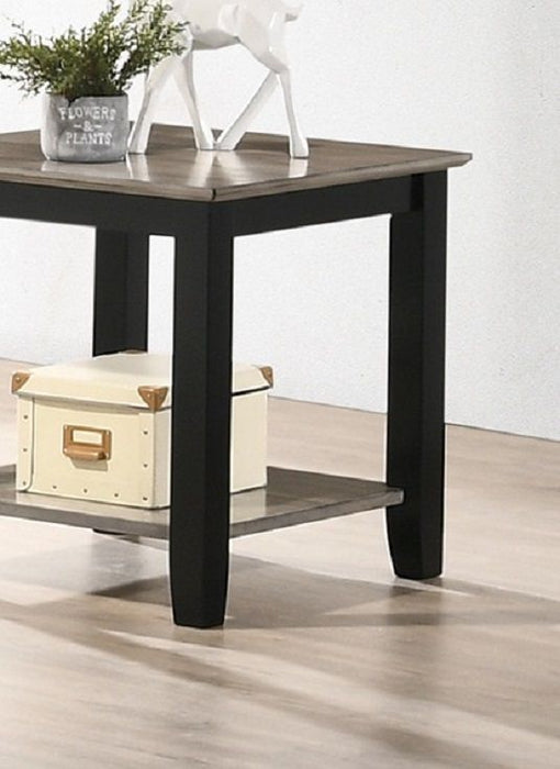 Simple Modern Look Wooden 1 Piece End Table Living Room Sofa Side Table Solid Rubberwood