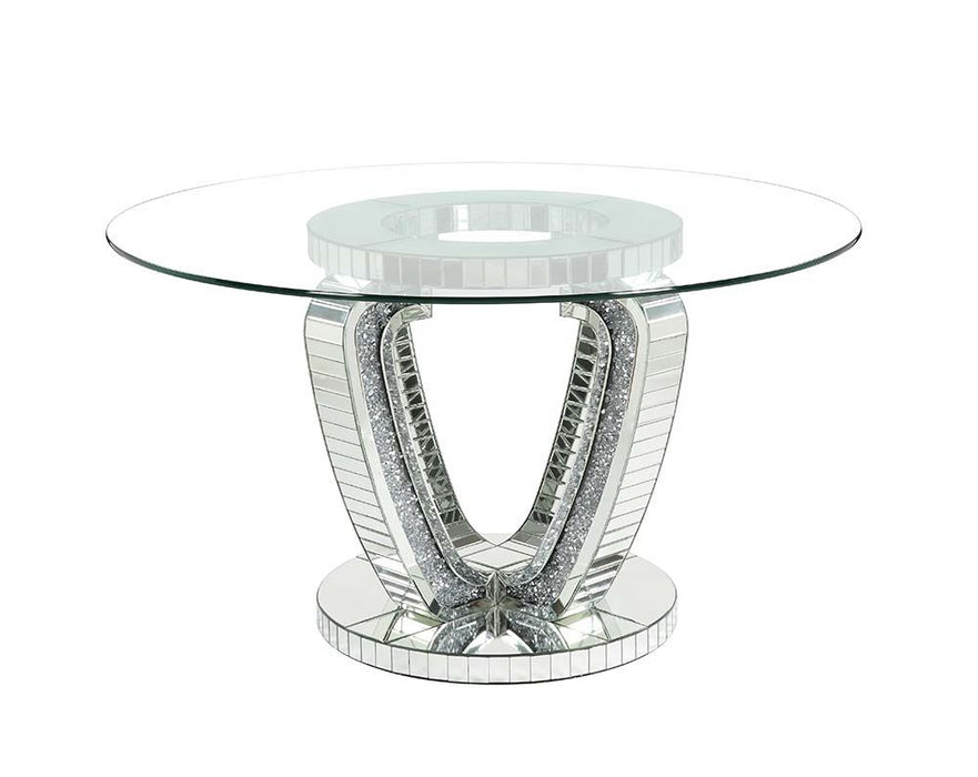 Noralie - Dining Table - Mirrored Unique Piece Furniture