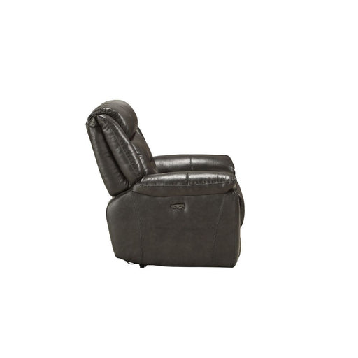 Imogen - Recliner - Gray Leather-Aire Unique Piece Furniture