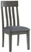 Hallanden - Black / Gray - Dining Uph Side Chair (Set of 2) Unique Piece Furniture