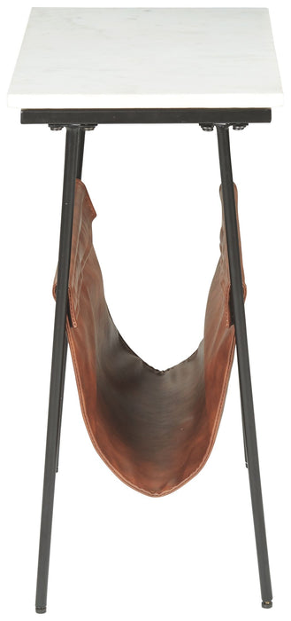 Etanbury - Brown / Black/white - Accent Table Unique Piece Furniture