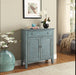 Winchell - Accent Table - Antique Blue Unique Piece Furniture Furniture Store in Dallas and Acworth, GA serving Marietta, Alpharetta, Kennesaw, Milton