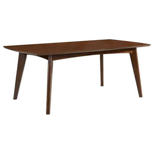Malone - Rectangular Dining Table - Dark Walnut Unique Piece Furniture