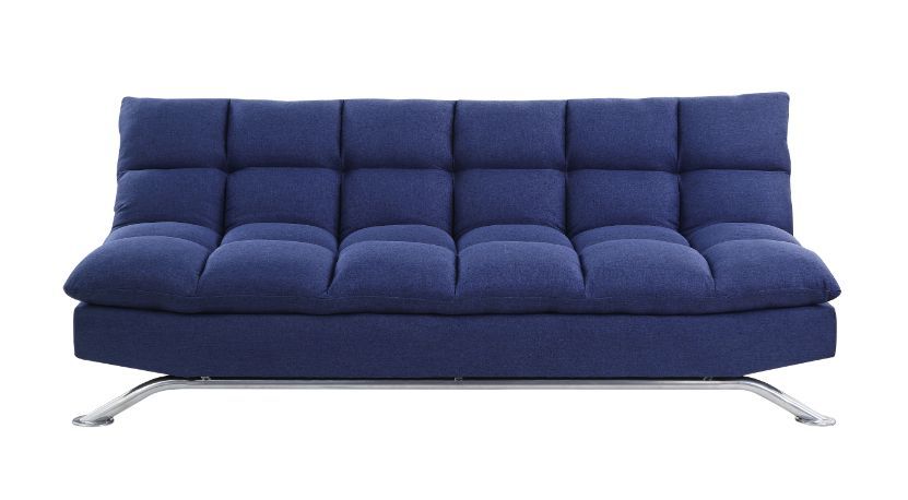Petokea - Futon - Blue Fabric Unique Piece Furniture