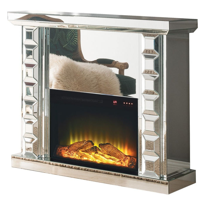 Dominic - Fireplace - Mirrored Unique Piece Furniture