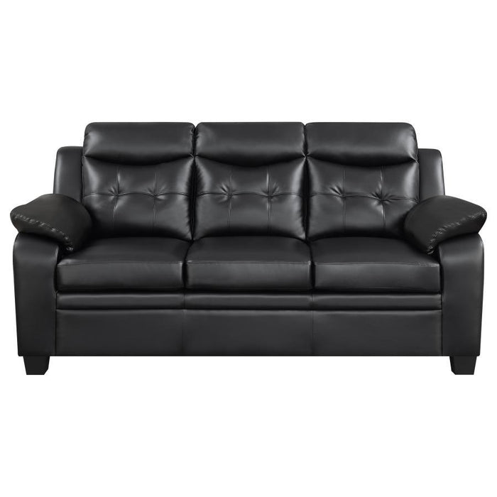 Finley - Tufted Upholstered Sofa - Black Unique Piece Furniture