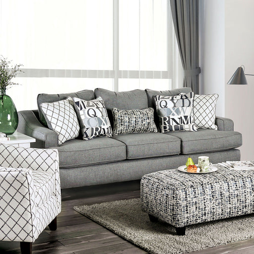 Verne - Sofa - Bluish Gray Unique Piece Furniture