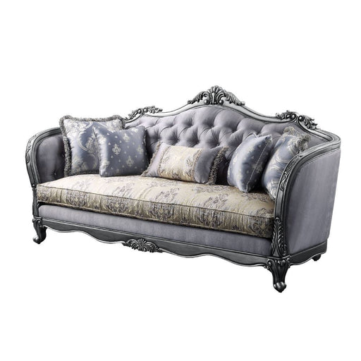 Ariadne - Sofa - Fabric & Platinum Unique Piece Furniture