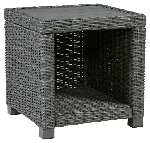 Elite Park - Gray - Square End Table Unique Piece Furniture