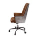 Salvol - Office Chair - Sahara Leather & Aluminum Unique Piece Furniture