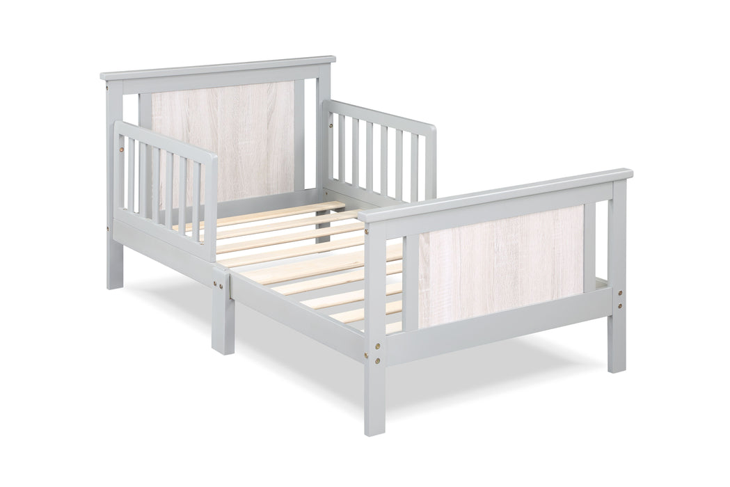 Connelly Reversible Panel Toddler Bed Gray / Rockport Gray