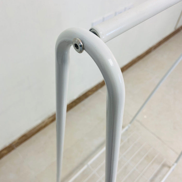 Store Level 1 Ladder To Secure Hangers - White