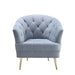 Bayram - Chair - Light Gray Velvet Unique Piece Furniture