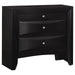 Briana - Rectangular 2-Drawer Nightstand - Black Unique Piece Furniture