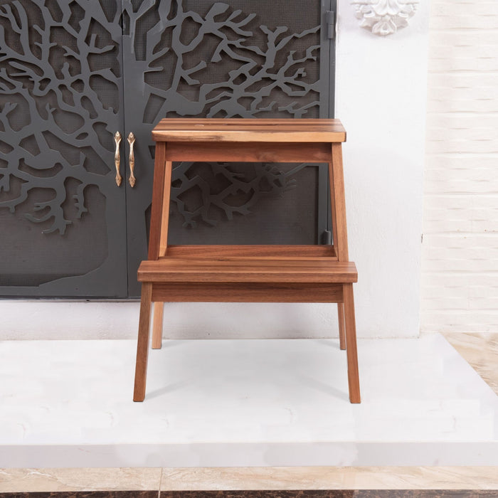 Two Steps Stool - Brown