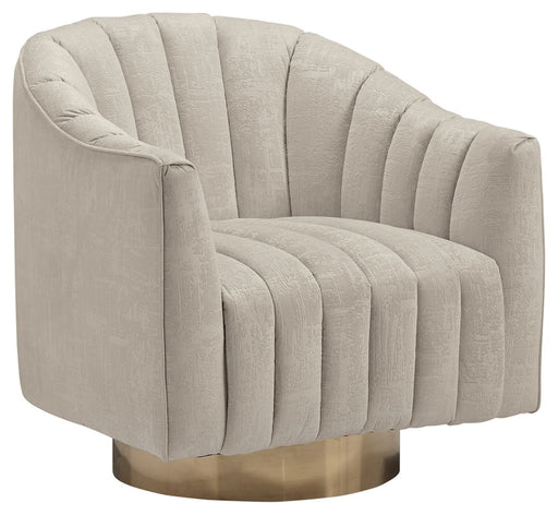 Penzlin - Pearl - Swivel Accent Chair Unique Piece Furniture