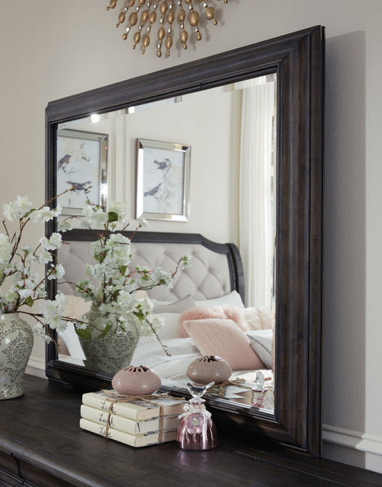 Bellamy - Landscape Mirror - Peppercorn Unique Piece Furniture
