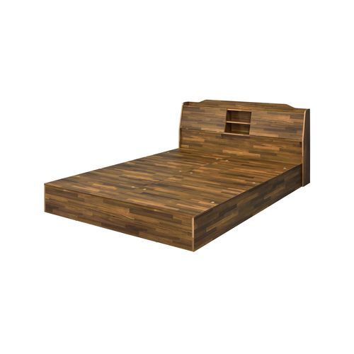 Hestia - Queen Bed - Walnut Finish Unique Piece Furniture
