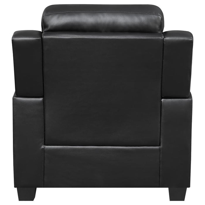 Finley - Tufted Upholstered Chair - Black Unique Piece Furniture