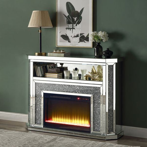 Noralie - Fireplace - Mirrored - 39" Unique Piece Furniture