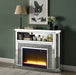 Noralie - Fireplace - Mirrored - 39" Unique Piece Furniture