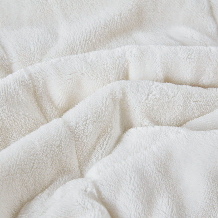 Reversible Heiq Smart Temperature Down Alternative Blanket, Ivory