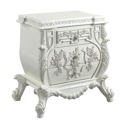 Vanaheim - Nightstand - Antique White Finish Unique Piece Furniture
