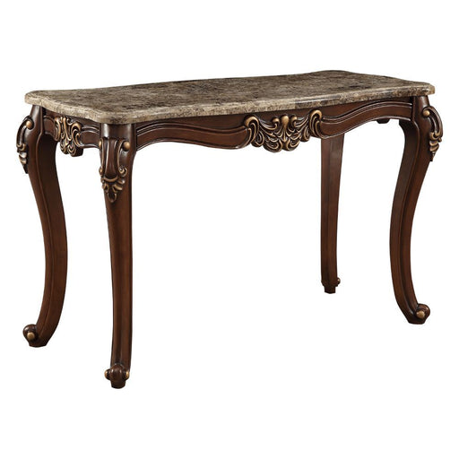 Mehadi - Accent Table - Walnut Unique Piece Furniture