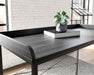 Yarlow - Black - Home Office Desk - Crossback Unique Piece Furniture