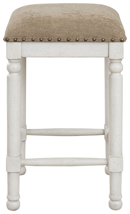 Robbinsdale - Antique White - Rect Drm Counter Tbl Set(Set of 5) Unique Piece Furniture