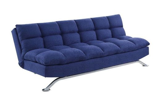 Petokea - Futon - Blue Fabric Unique Piece Furniture
