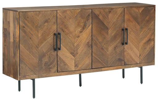 Prattville - Brown - Accent Cabinet Unique Piece Furniture
