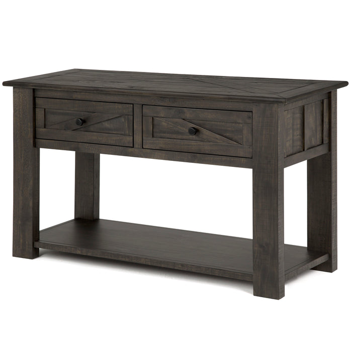 Garrett - Rectangular Sofa Table - Weathered Charcoal Unique Piece Furniture