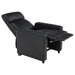 Toohey - Home Theater Push Back Recliner - Black Unique Piece Furniture