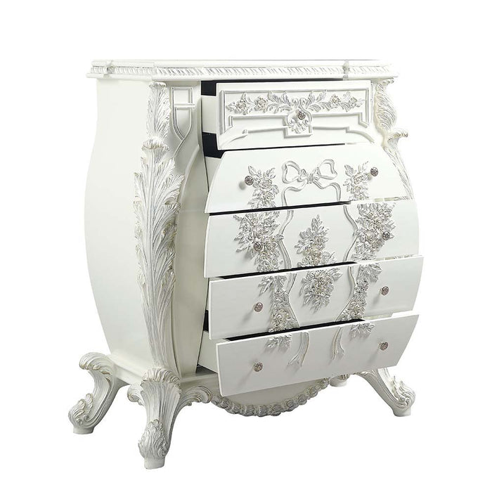 Vanaheim - Chest - Antique White Finish Unique Piece Furniture