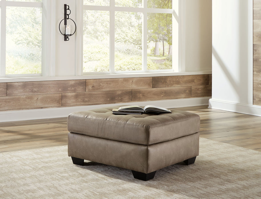 Keskin - Sand - Oversized Accent Ottoman Unique Piece Furniture