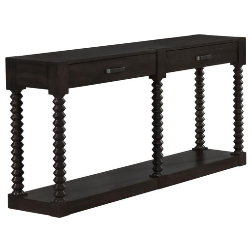 Meredith - 2-Drawer Sofa Table - Coffee Bean Unique Piece Furniture
