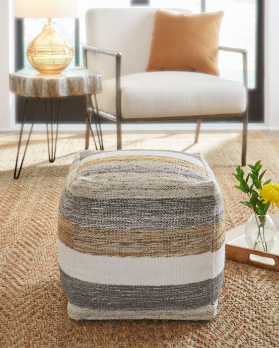 Josalind - Multi - Pouf Unique Piece Furniture