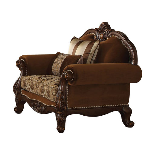 Jardena - Chair - Fabric & Cherry Oak Unique Piece Furniture