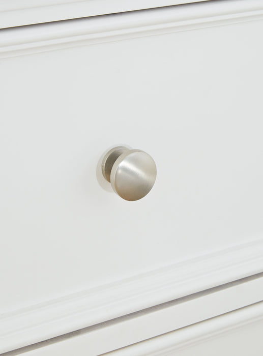 Fortman - Five Drawer Chest - White